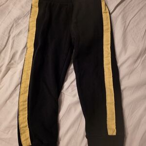 Universal Kids Black and Yellow Joggers
